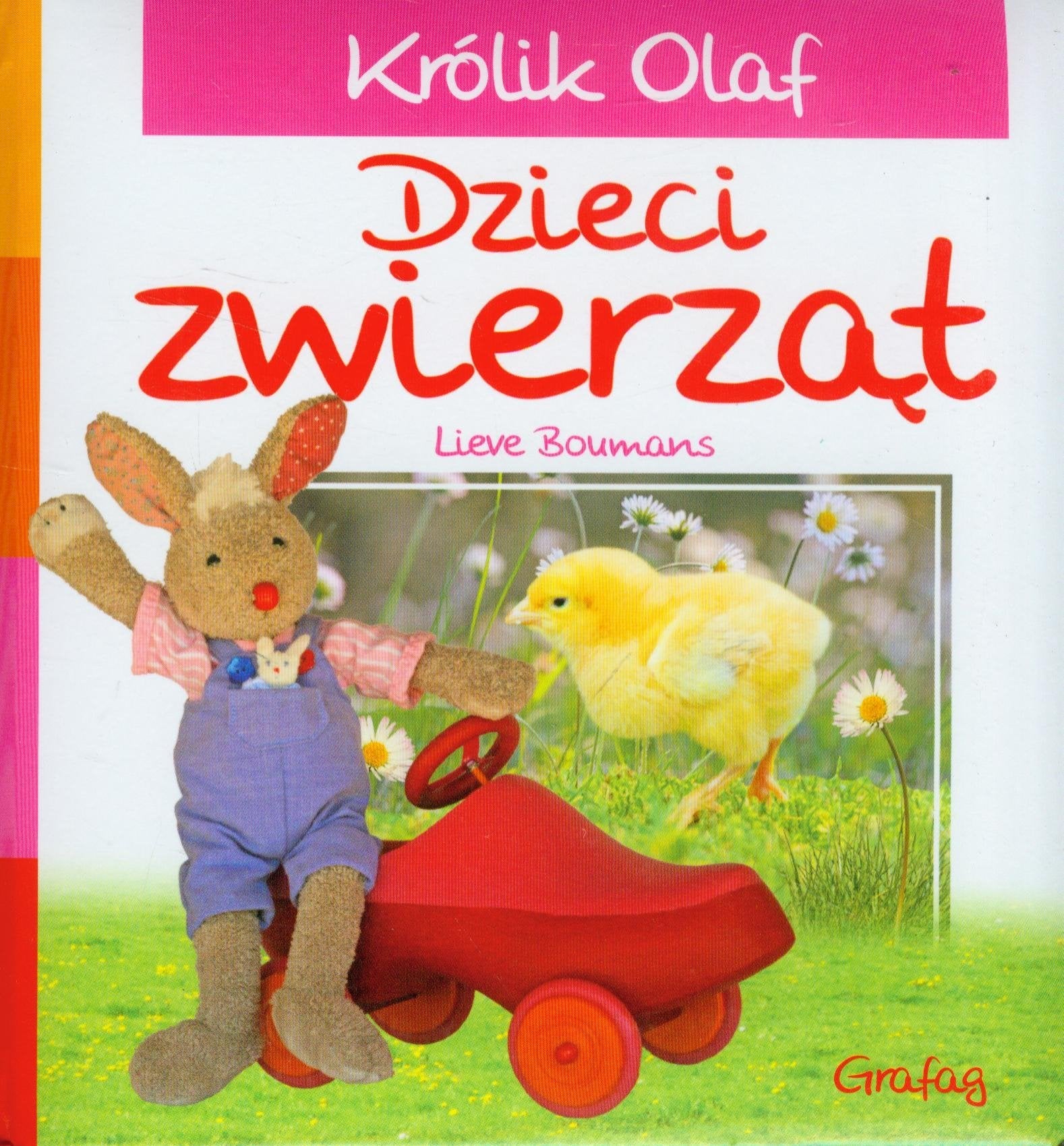 Królik Olaf Dzieci zwierząt book