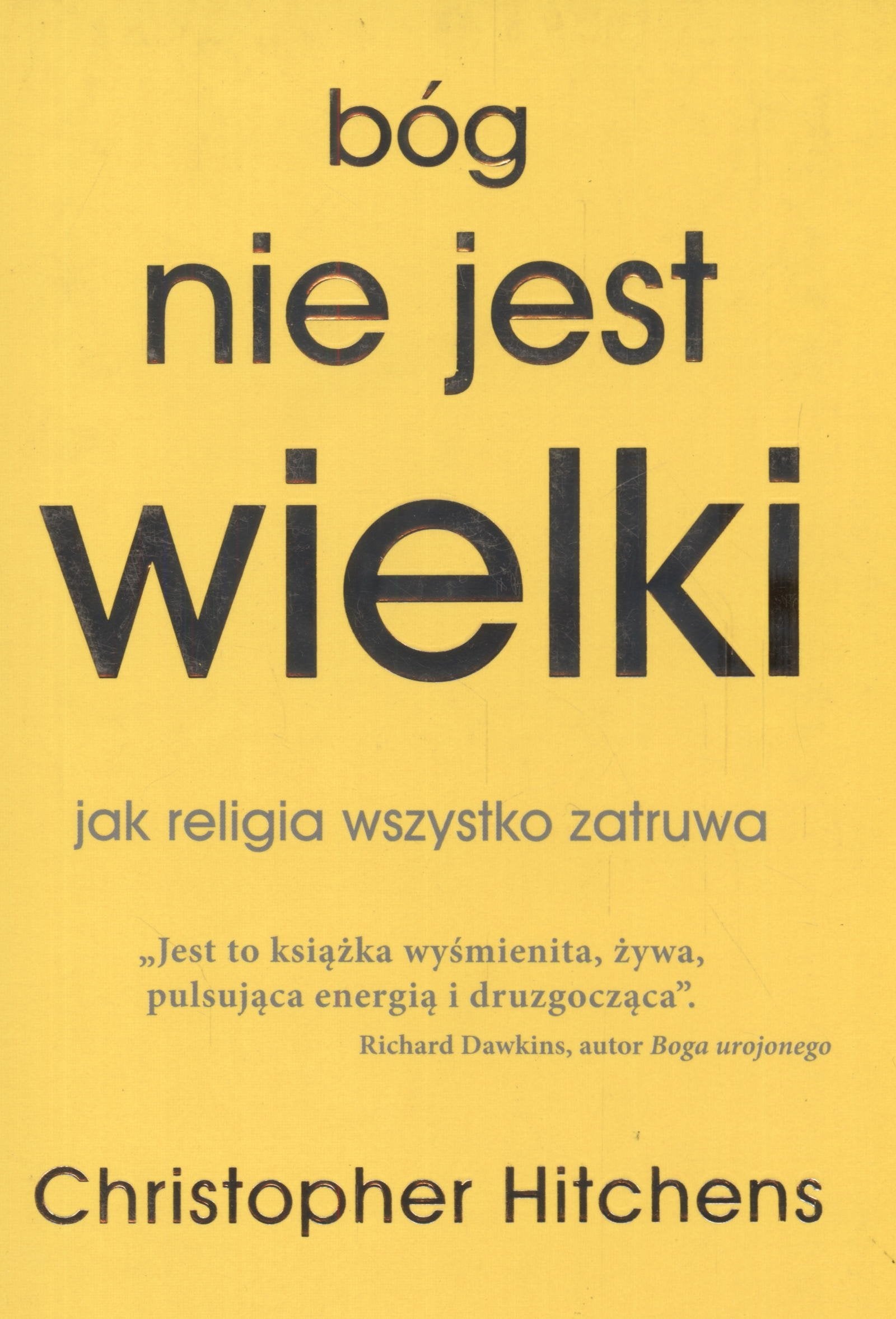 Bóg nie jest wielki Books