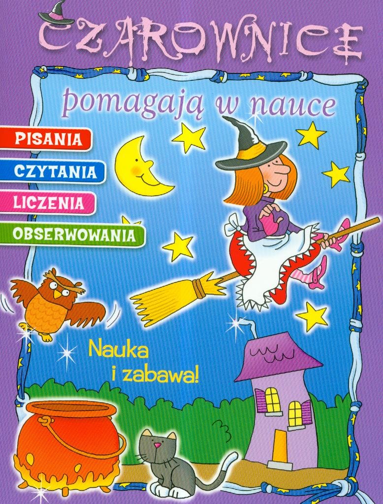 Czarownice pomagają w nauce pisania czytania liczenia obserwowania Books