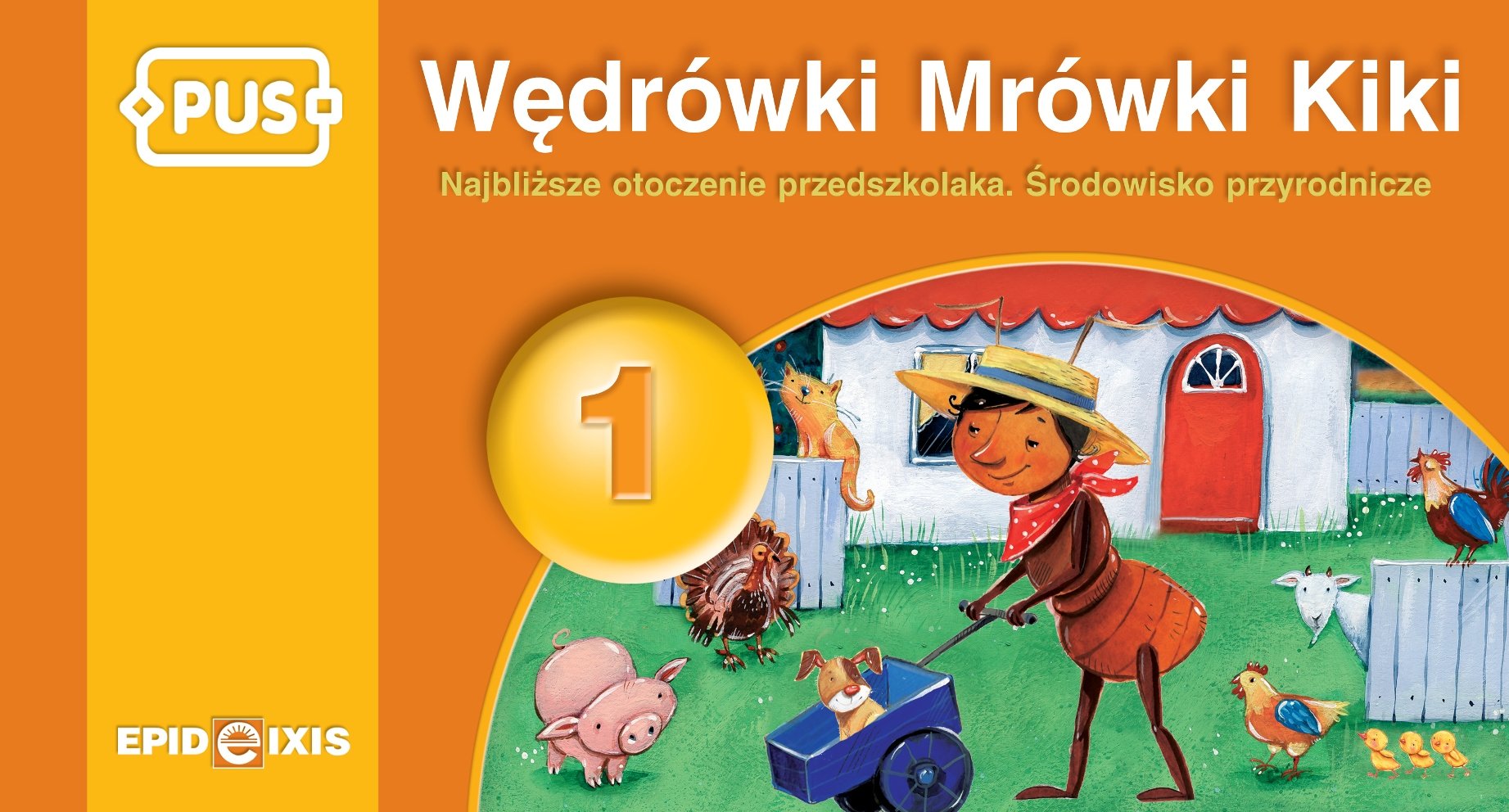 PUS Wedrowki Mrowki Kiki cz1 Ksiazeczka PUS Books