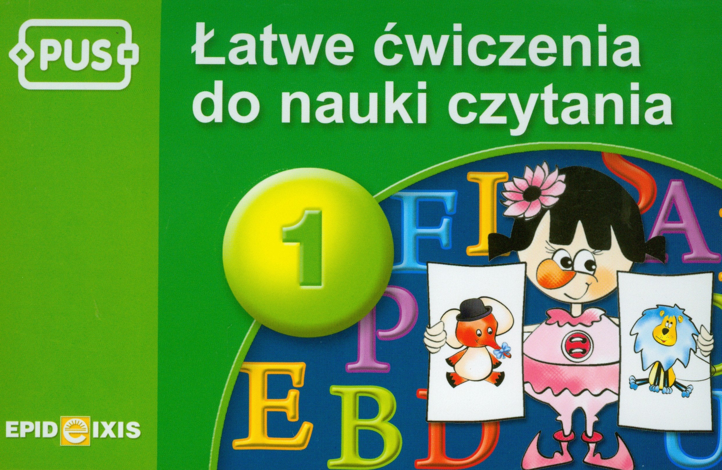 PUS Latwe cwiczenia do nauki czytania 1 book