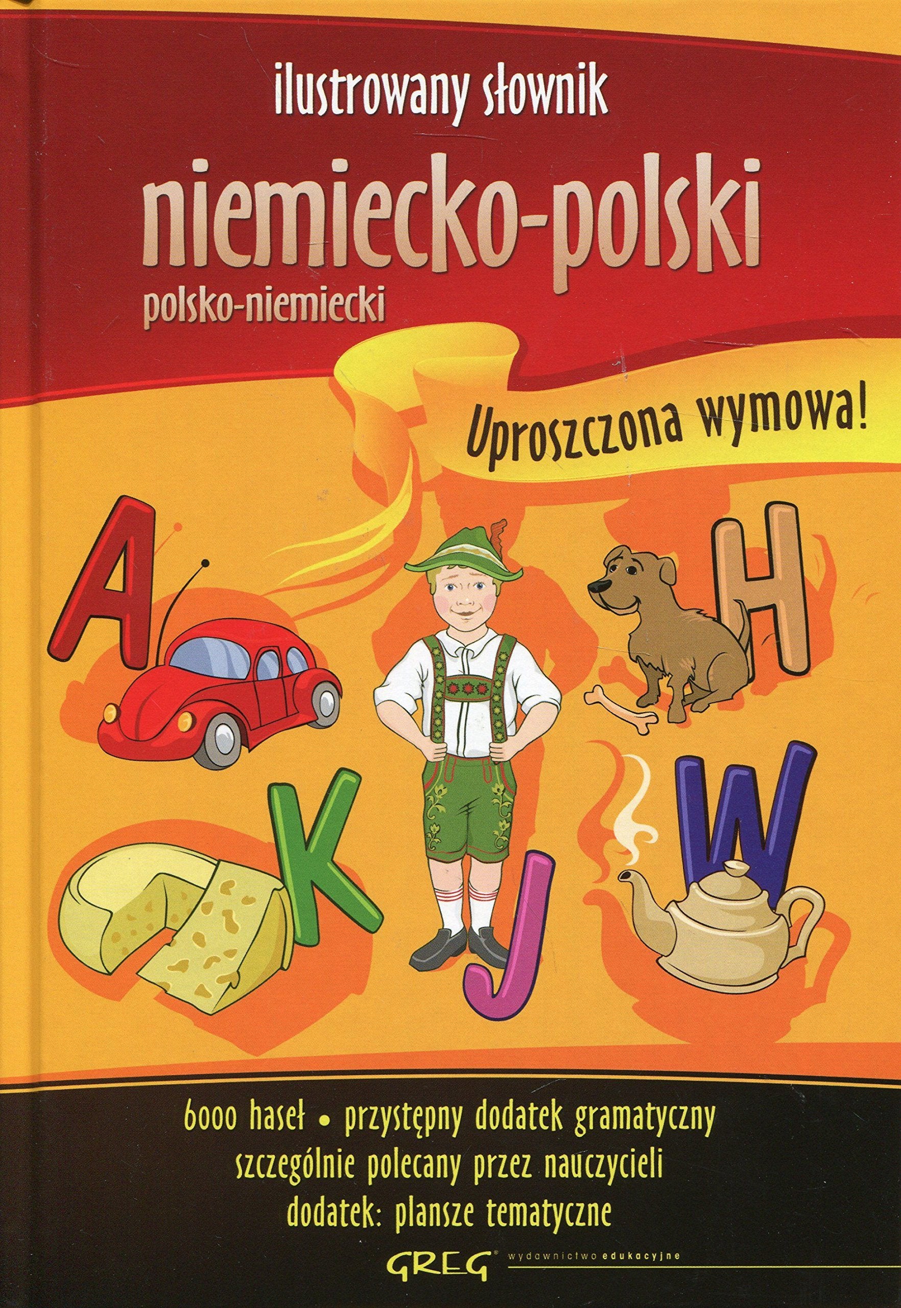 Słownik niemiecko-polski polsko-niemiecki: Uproszczona wymowa Books