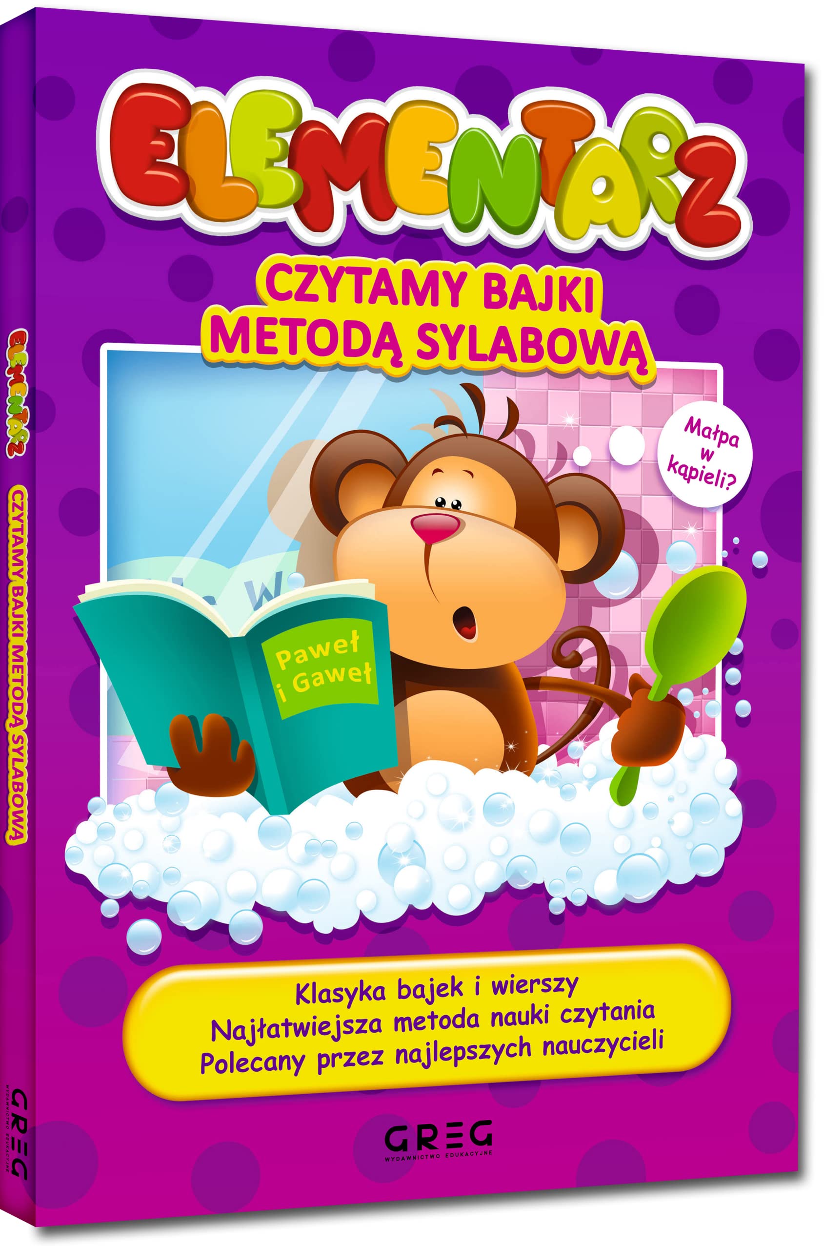 Elementarz czytamy bajki metodą sylabową Books