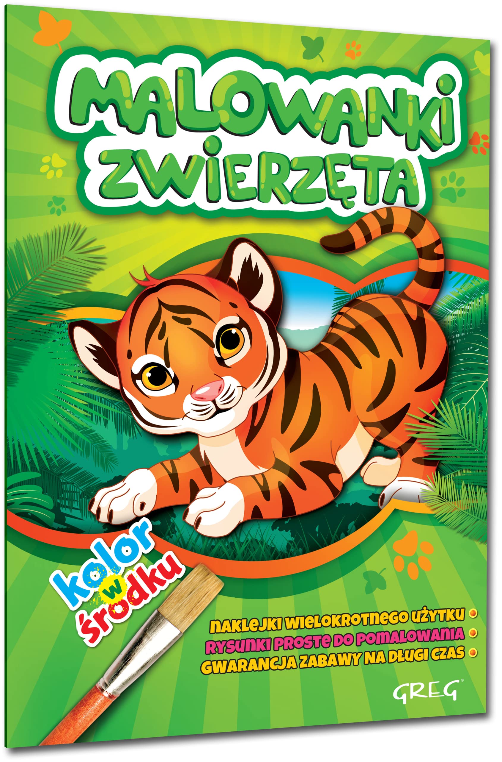 Malowanki - zwierzęta Books