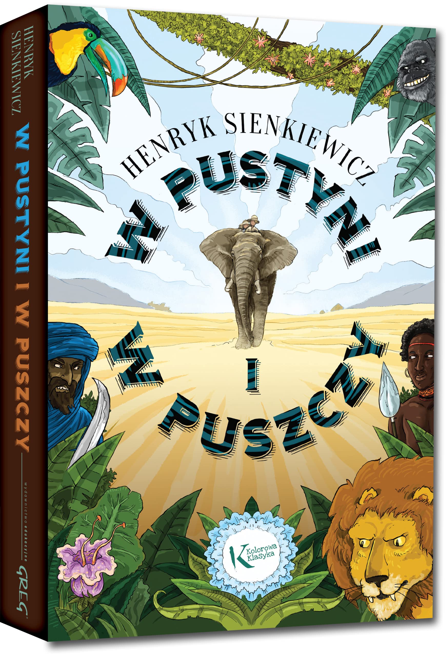W pustyni i w puszczy (KOLOROWA KLASYKA) Books