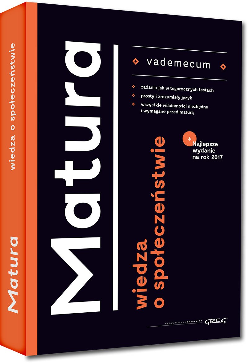 Vademecum matura - wiedza o spoleczenstwie - 2018 Social Sciences