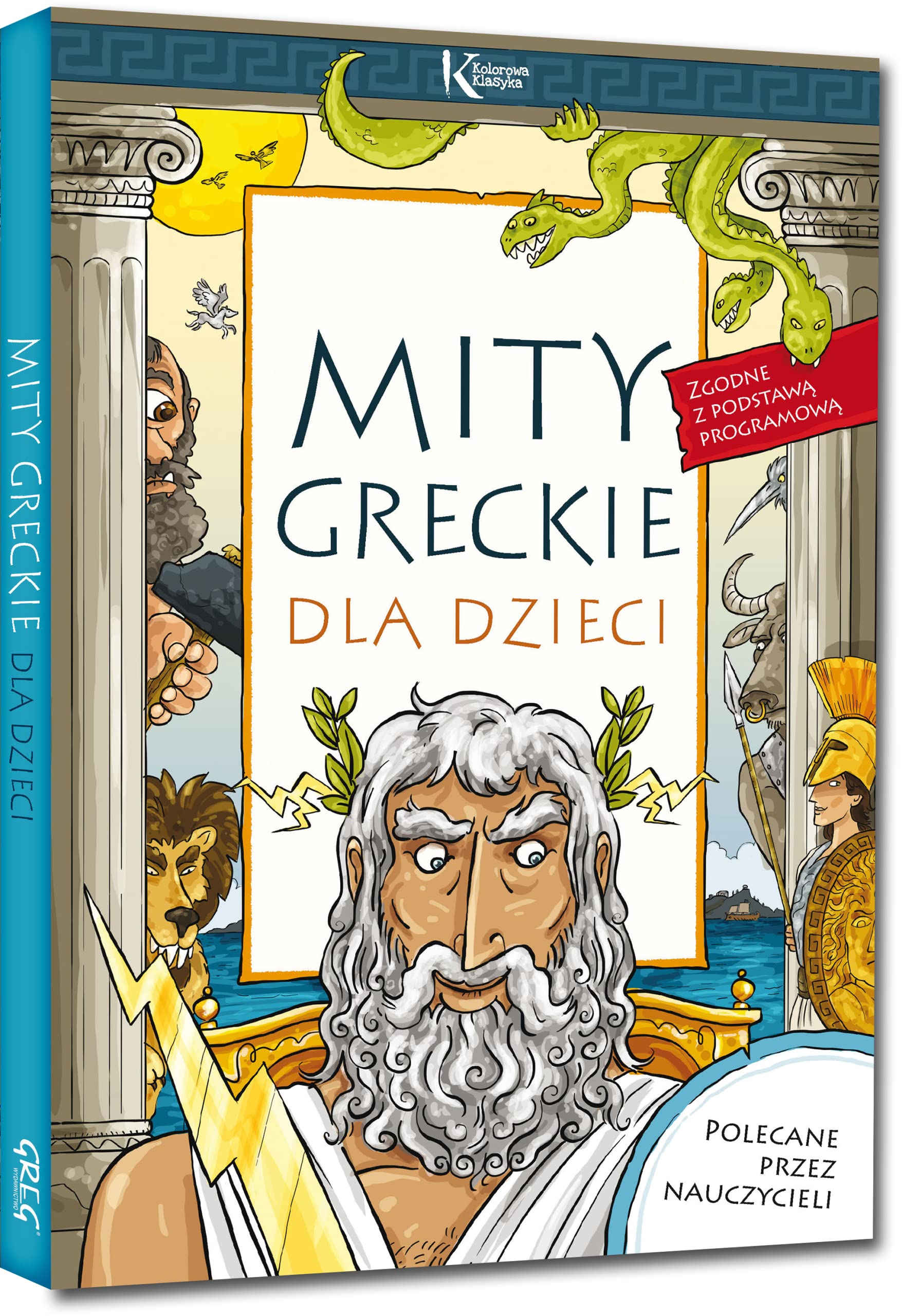 Mity greckie dla dzieci book