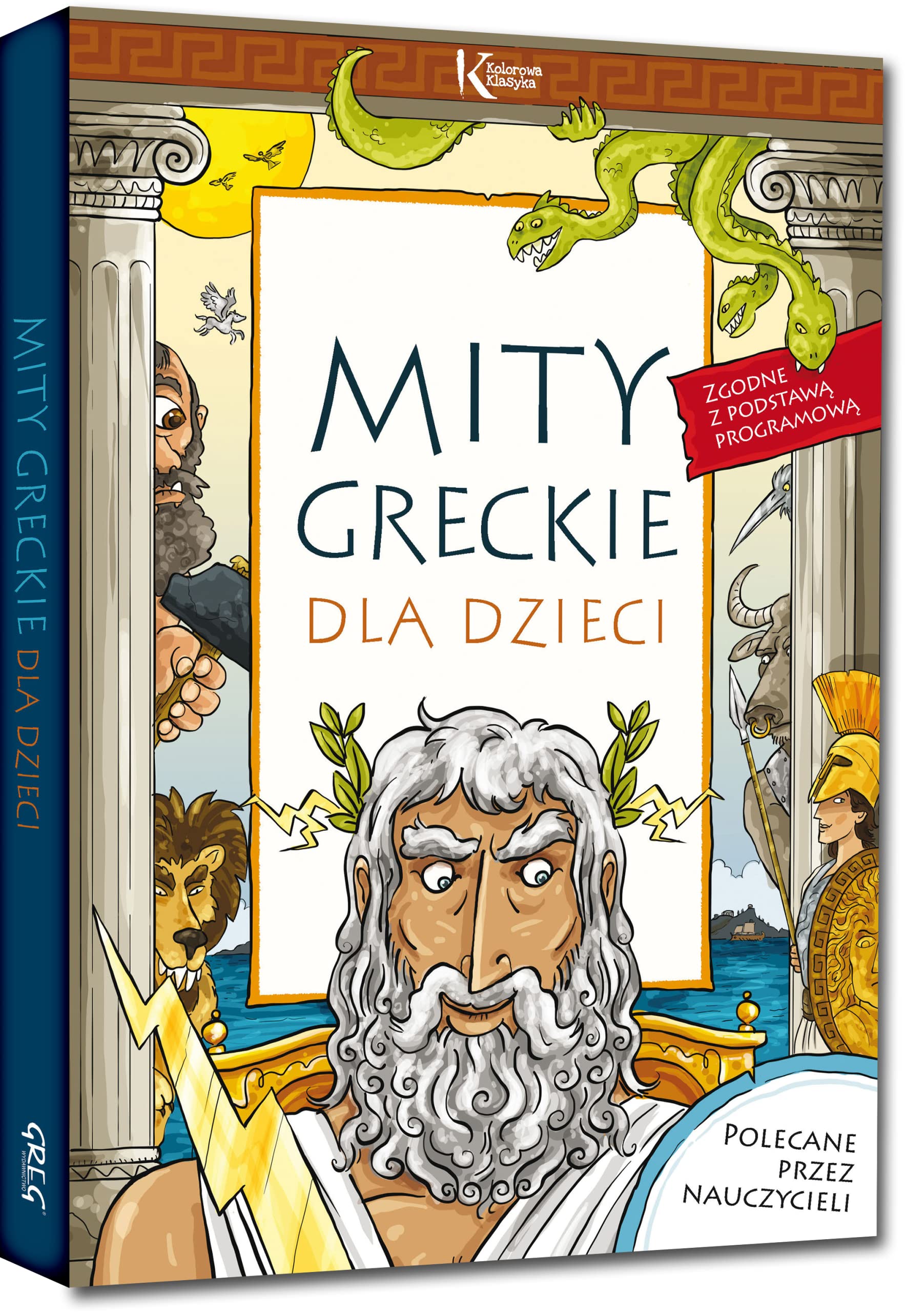 Mity greckie dla dzieci book