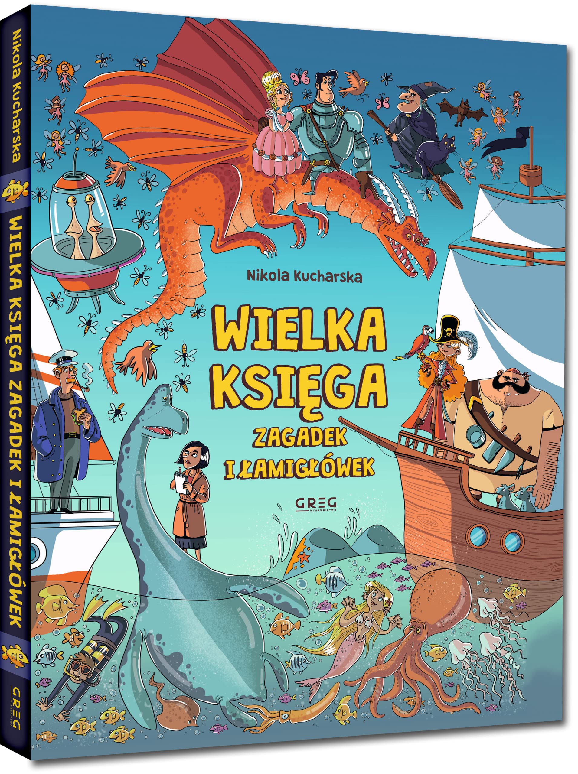Wielka księga zagadek i łamigłówek Books