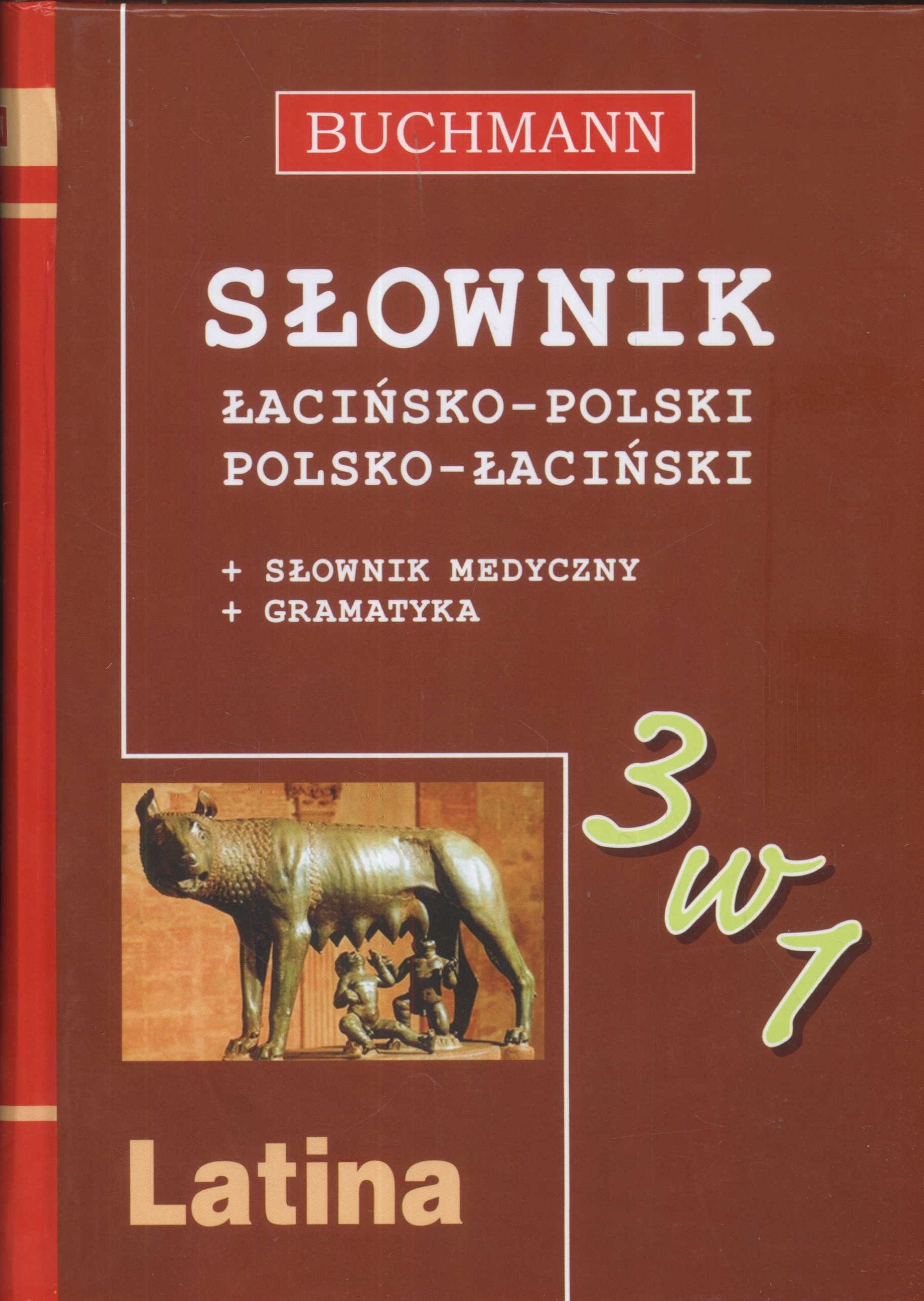 Słownik 3 w 1 łacińsko-polski polsko-łaciński book
