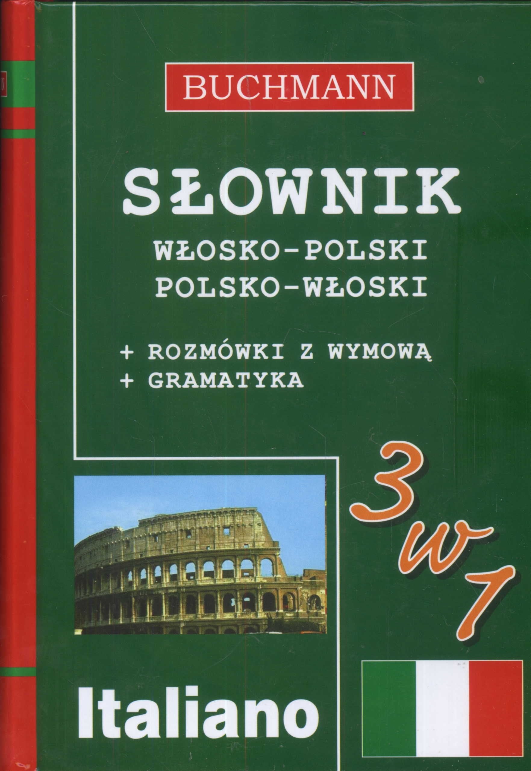 Słownik 3 w 1 włosko-polski, polsko-włoski book