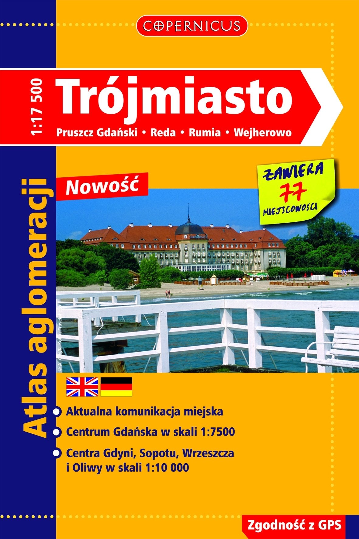 Trójmiasto. Pruszcz Gdański, Reda, Rumia, Wejherowo: Atlas aglomeracji Books