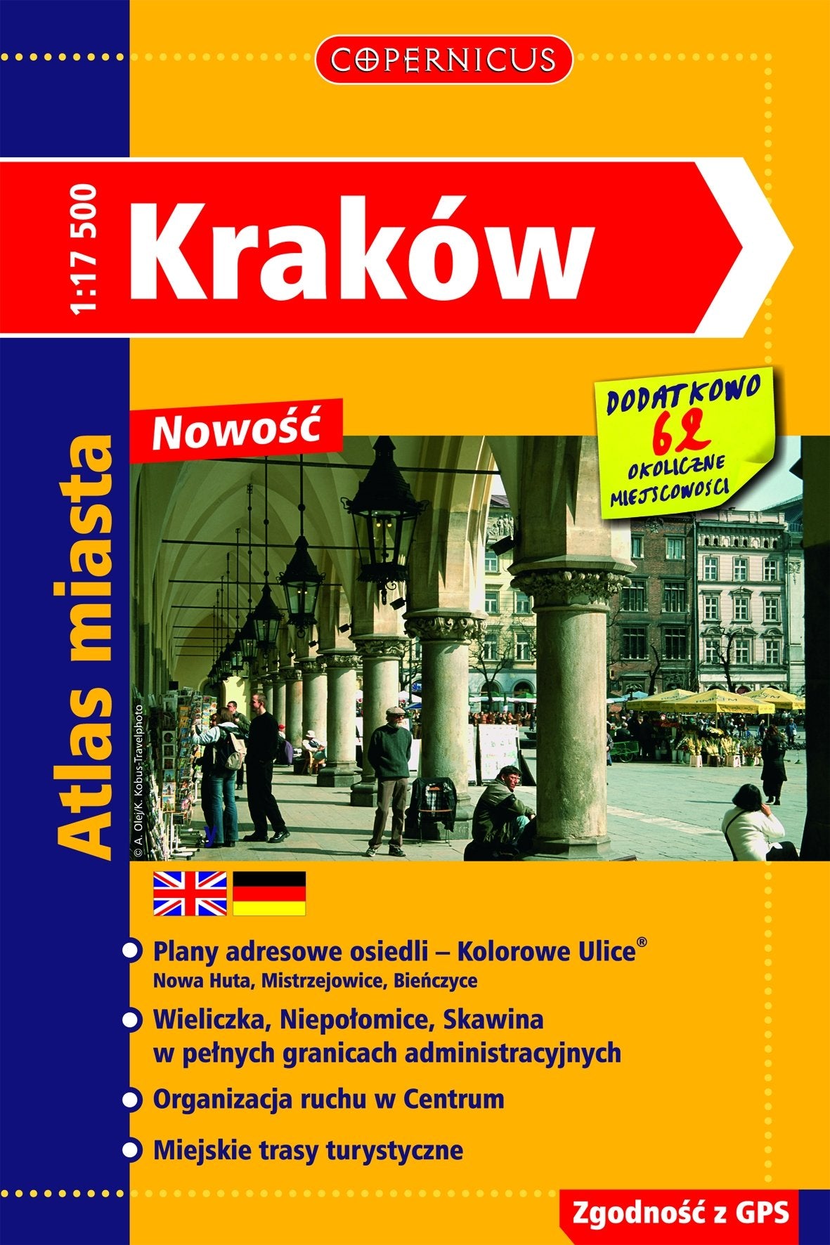 Kraków Atlas miasta Books