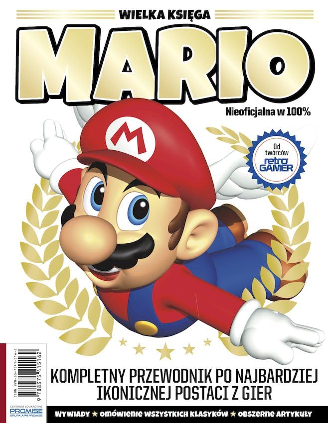 Wielka księga Mario: Kompletny przewodnik po najbardziej ikonicznej postaci z gier Books