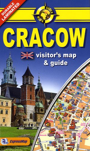 Comfort! map & guide Cracow: Visitor's map & guide. Laminiert Leisure, Home & Garden