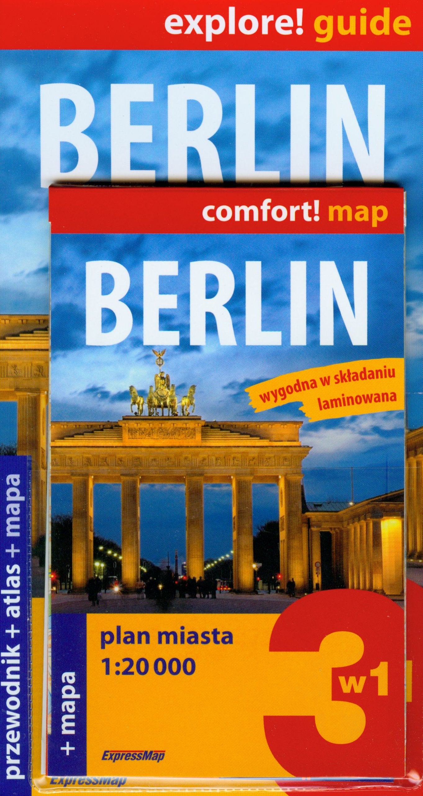 Berlin zestaw przewodnikowy 3 w 1 book