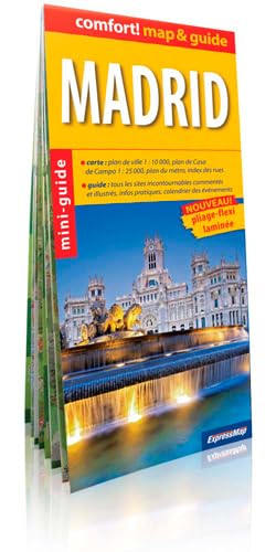 Madrid (Comfort !Map&Guide, Carte Laminée) Leisure, Home & Garden