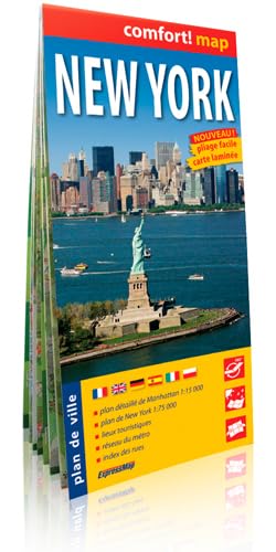New York (Fr) 1/75.000 - 1/15.000 (Comfort !Map) book