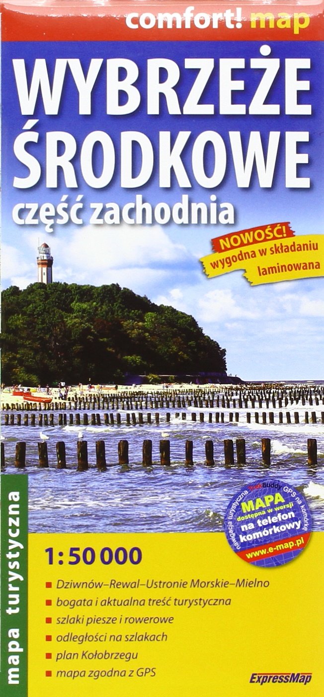 Wybrzeze Srodkowe czesc zachodnia 1 : 50 000 Maps & Plans