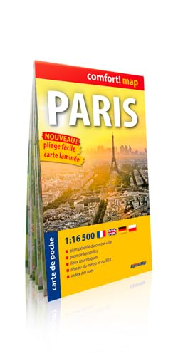 Paris 1/16 500 (Comfort !Map, Poche) Leisure, Home & Garden
