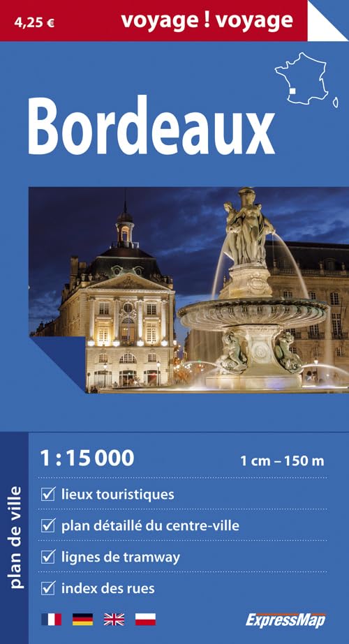 Bordeaux 1/15.000 (Voyage !Voyage) Leisure, Home & Garden
