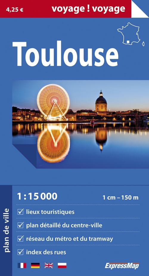 Toulouse 1/15.000 (Voyage !Voyage) Leisure, Home & Garden