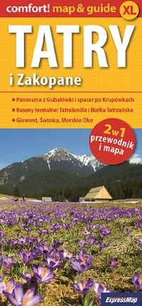 Tatry i Zakopane. 2 w 1. Przewodnik + laminowane mapy Books