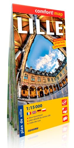 Lille 1 : 15 000: Französische Ausgabe (comfort! map) Leisure, Home & Garden