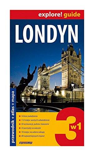 Londyn 3w1 przewodnik + atlas + mapa Books