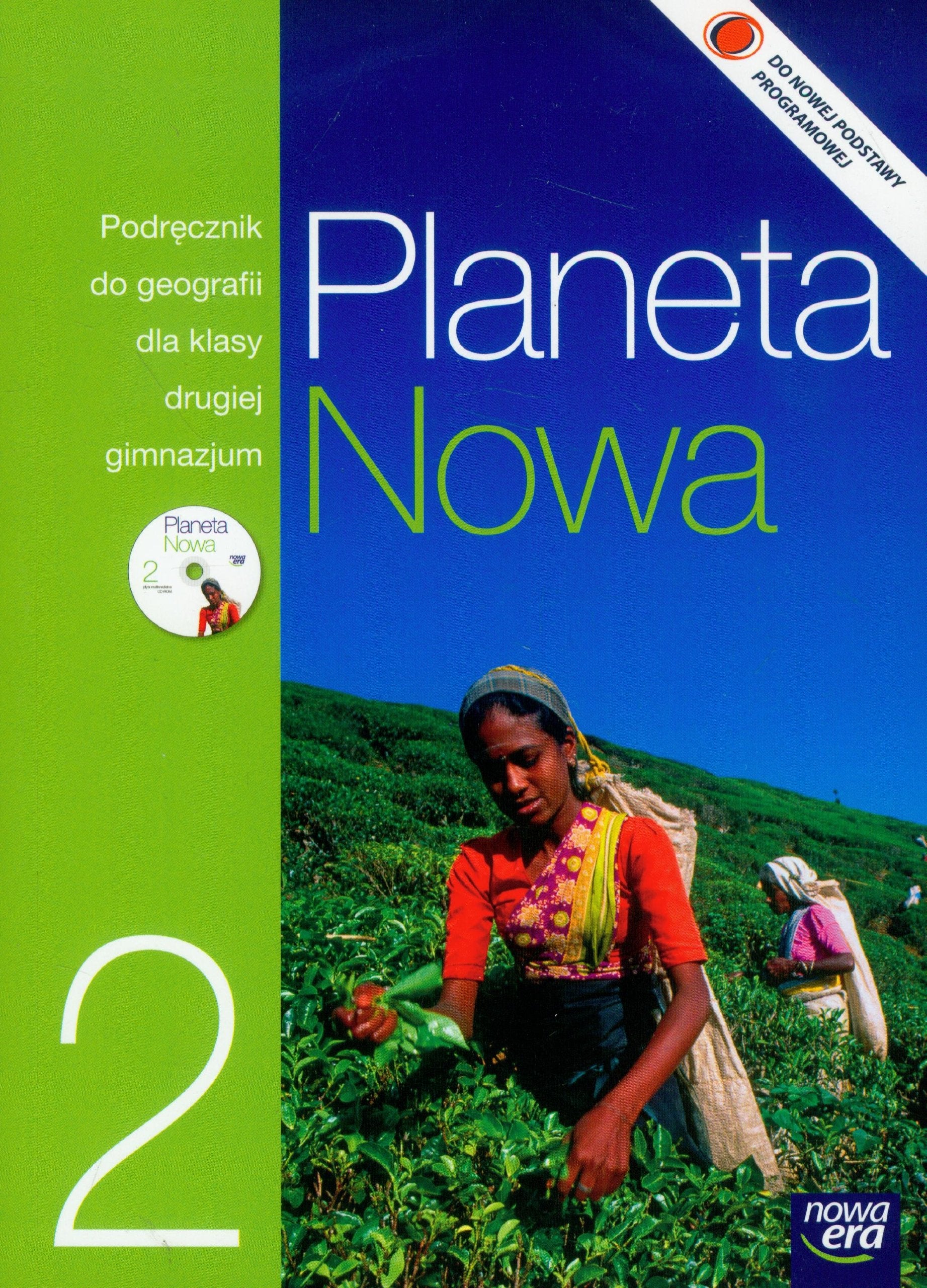 Planeta Nowa 2 podręcznik z płytą CD: Gimnazjum book