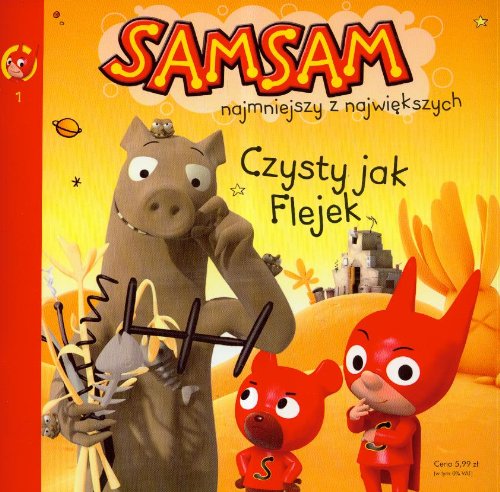 SamSam Najmniejszy z największych Czysty jak Flejek Books
