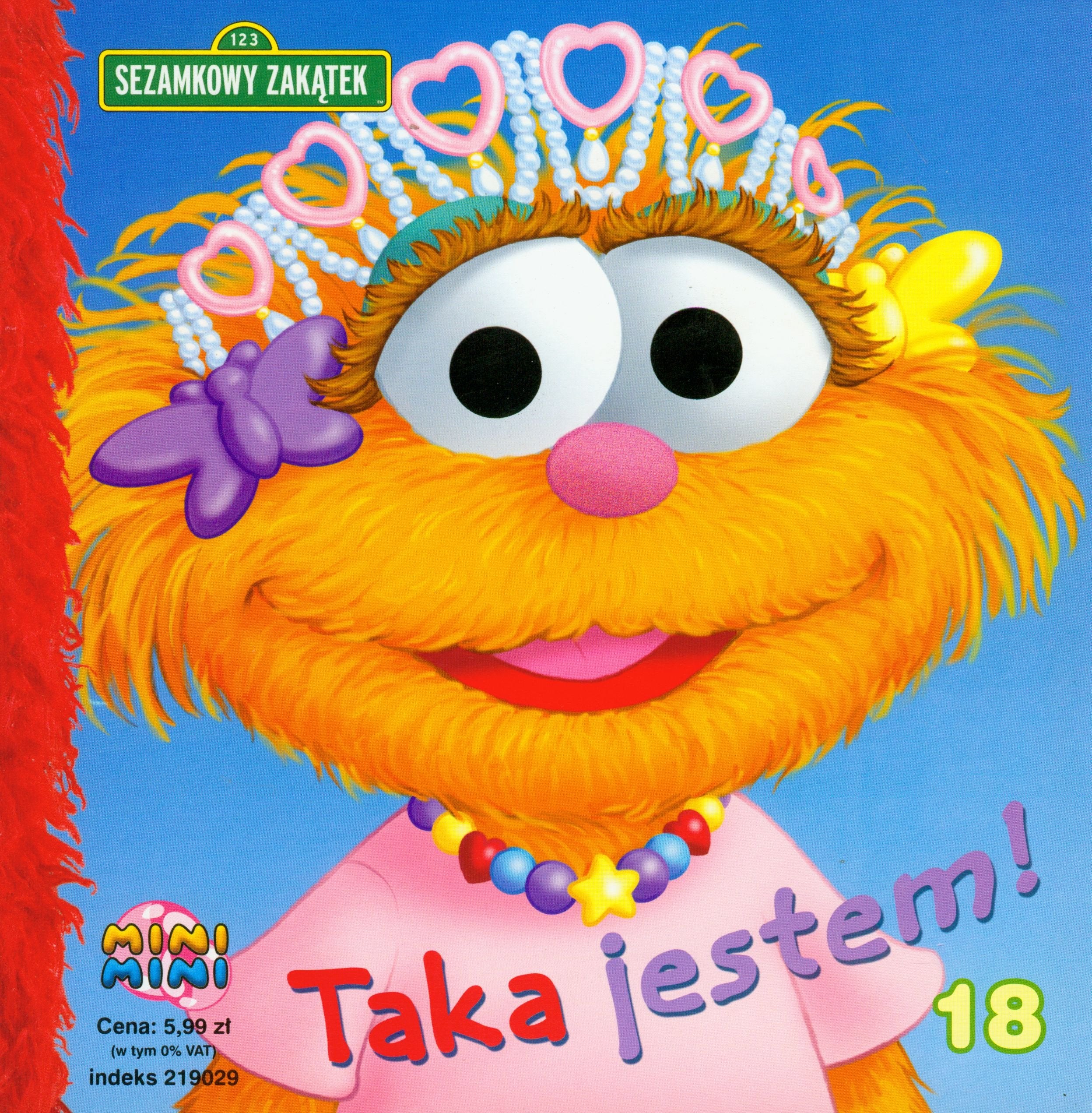 Sezamkowy Zakątek 18 Taka jestem book