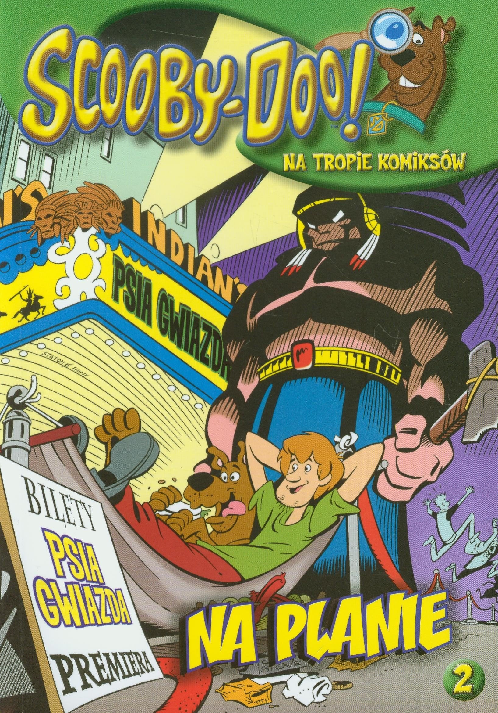 Scooby Doo Na tropie komiksów 2 Na planie book