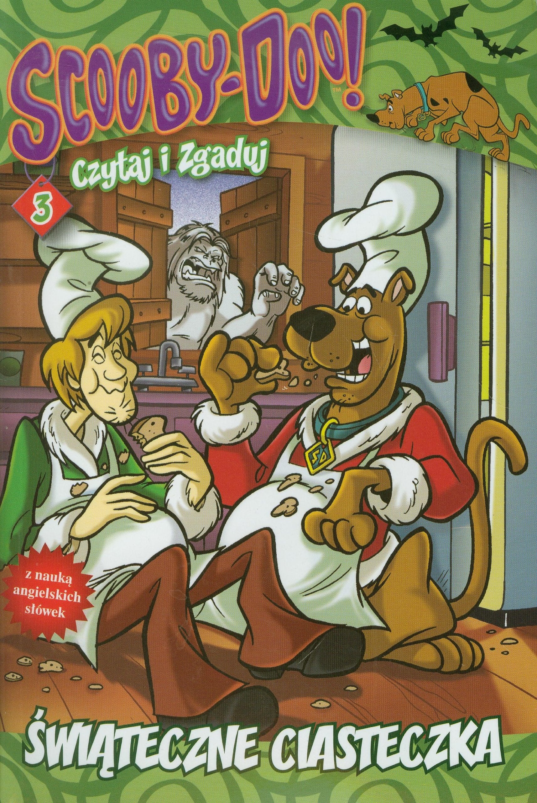 Scooby Doo Czytaj i zgaduj 3 Świąteczne ciasteczka: z nauką angielskich słówek Books