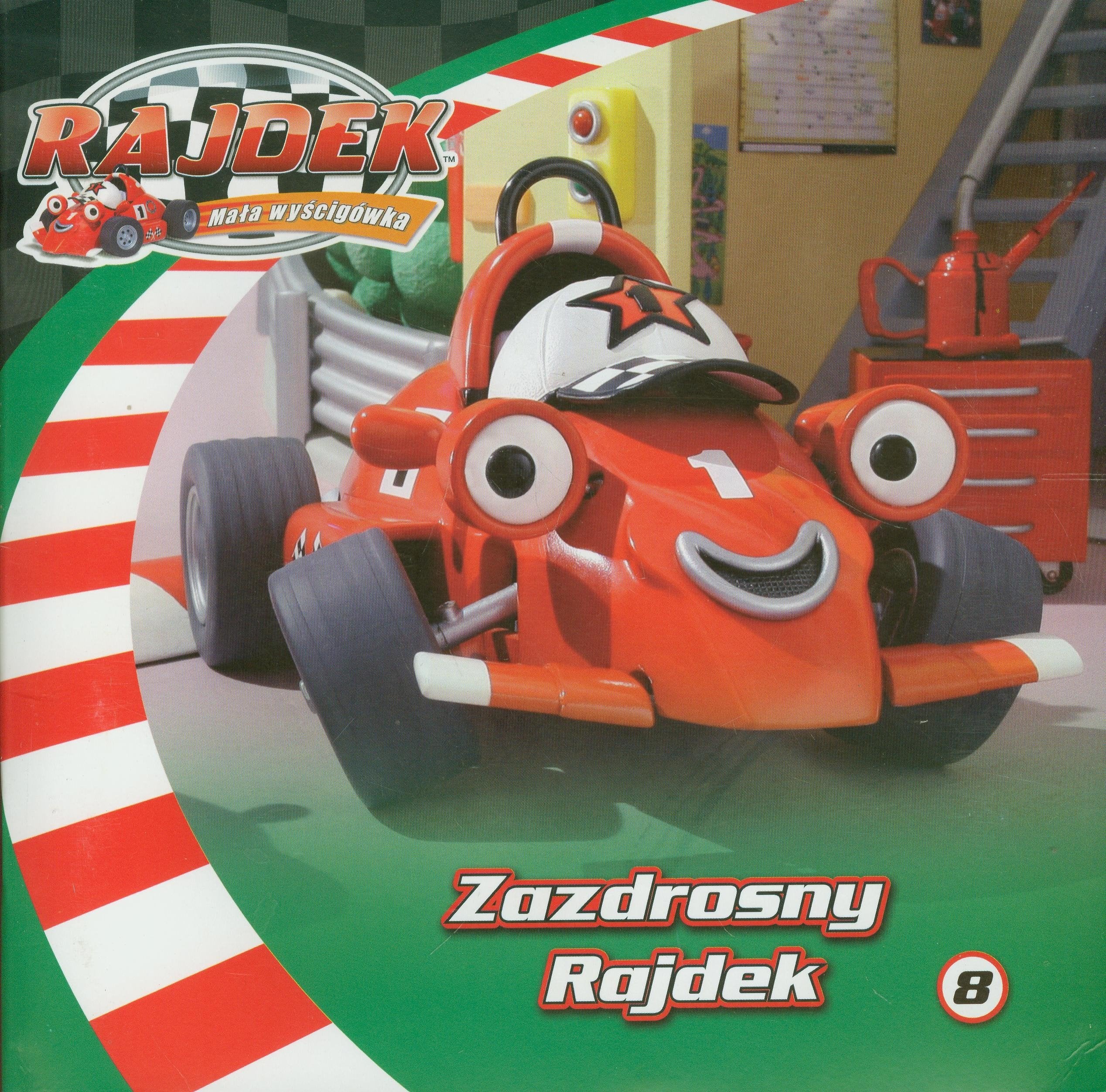 Rajdek Mala Wyscigówka 8 Zazdrosny Rajdek Books