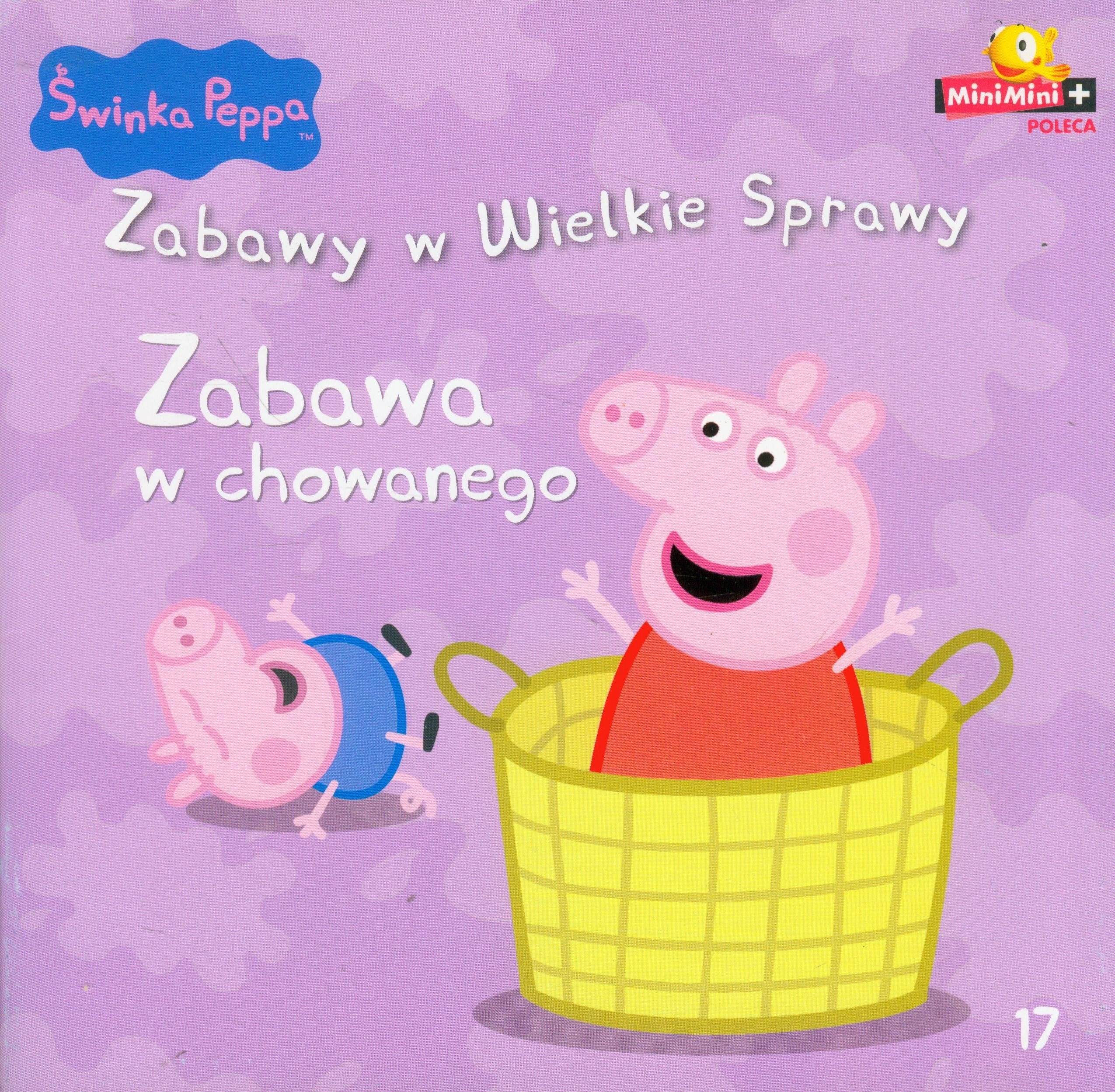 Świnka Peppa Zabawy w wielkie sprawy 17 Zabawa w chowanego Books