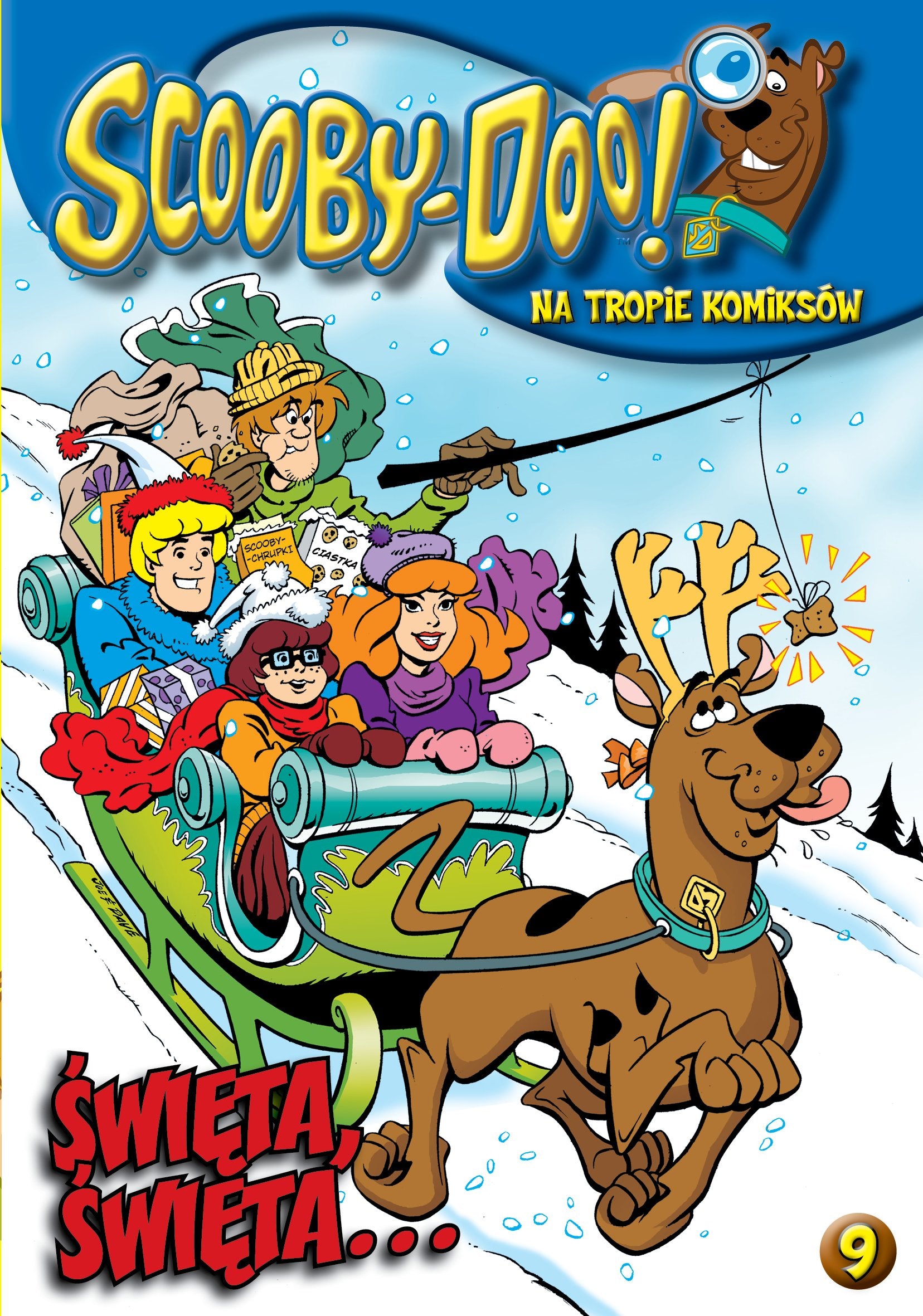 Scooby Doo Na tropie komiksów 9 Święta, święta... Books