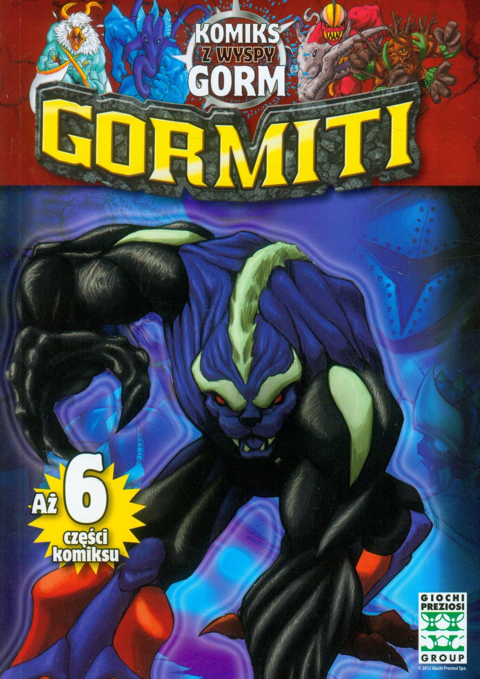 Gormiti Komiks z wyspy Gorm 02/2012 Books