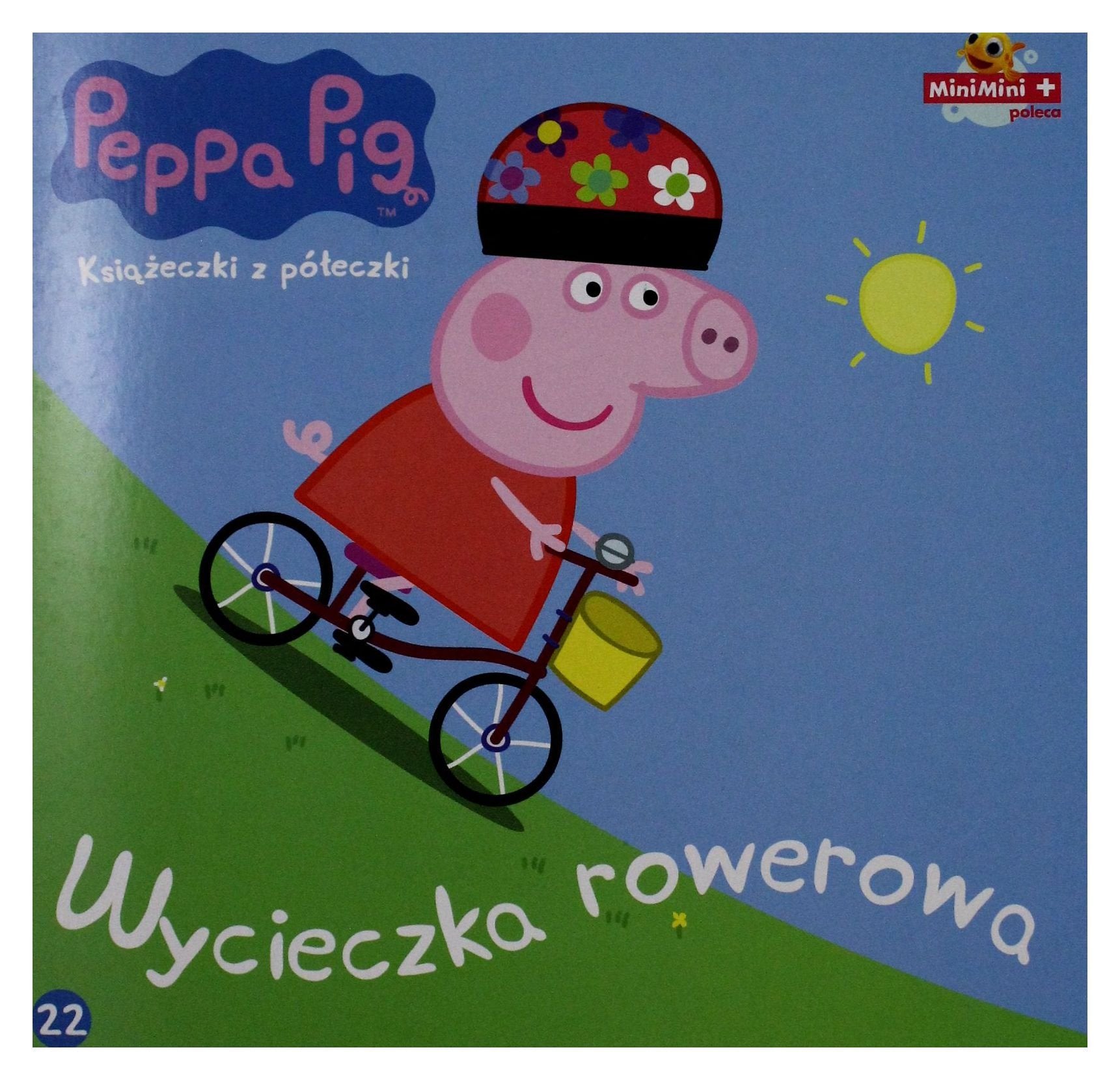 Świnka Peppa Książeczki z półeczki 21 Wycieczka rowerowa Books