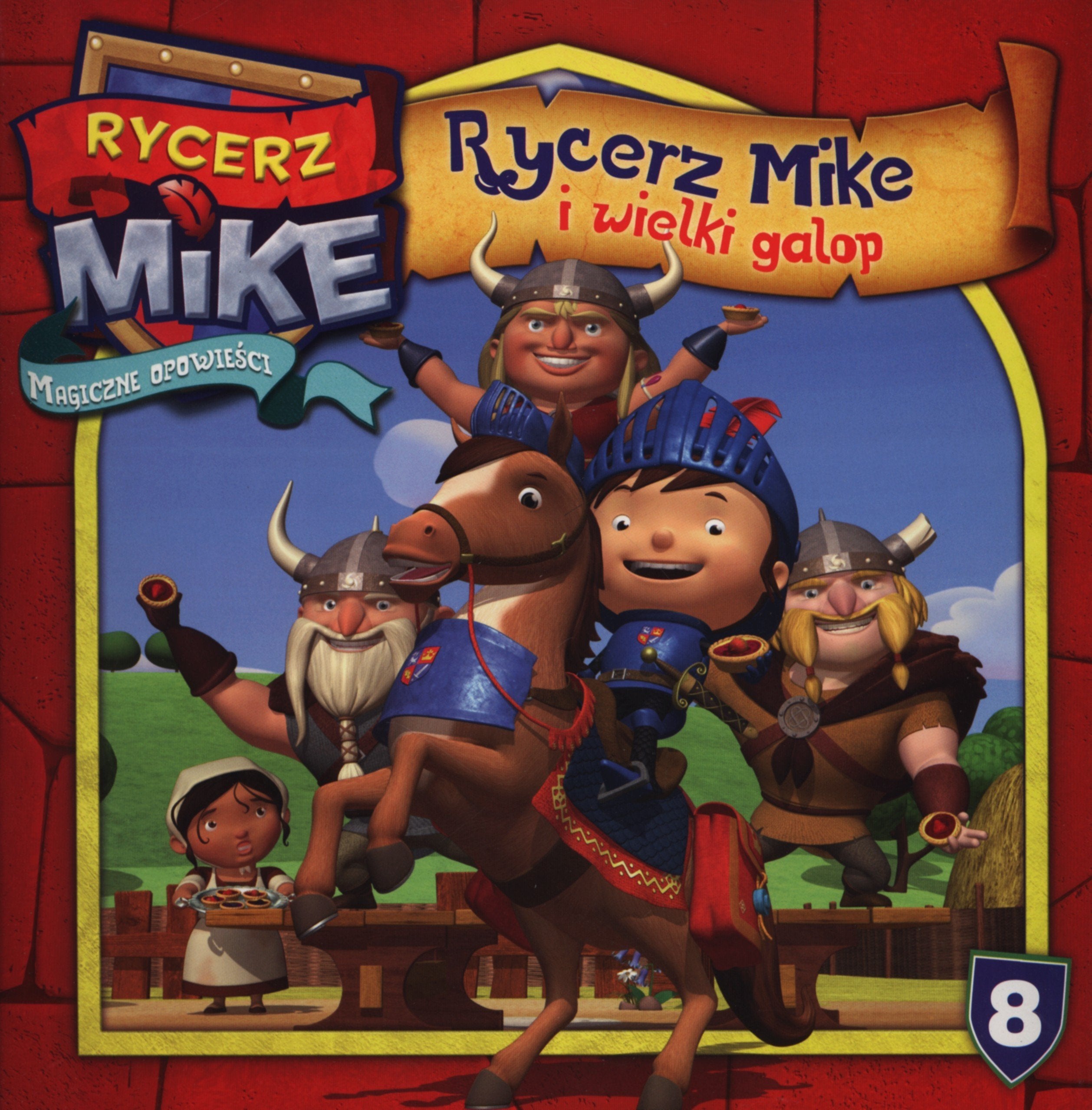 Rycerz Mike 8 Rycerz Mike i wielki galop book