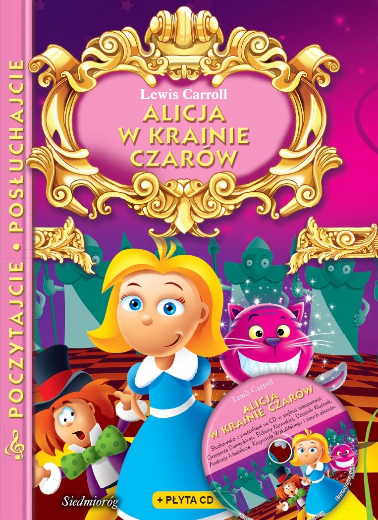 Alicja w krainie czarow z plyta CD: Poczytajcie, posłuchajcie Fairy Tales & Legends