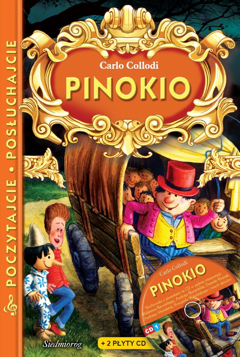 Pinokio z plyta CD: Poczytajcie, posłuchajcie Fairy Tales & Legends
