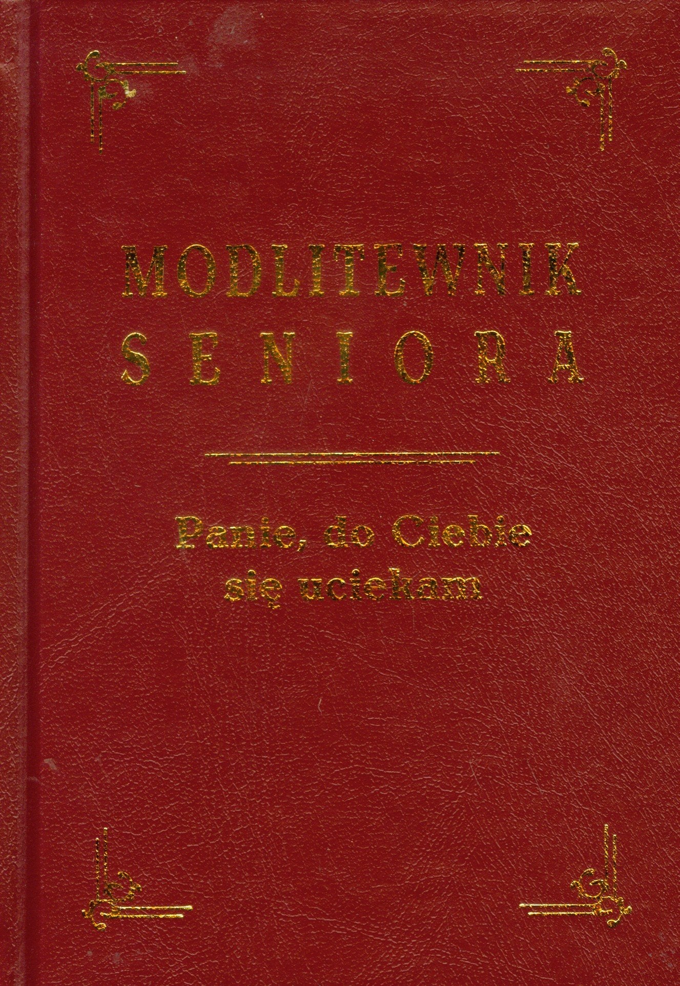 Modlitewnik seniora Panie do Ciebie się uciekam Books