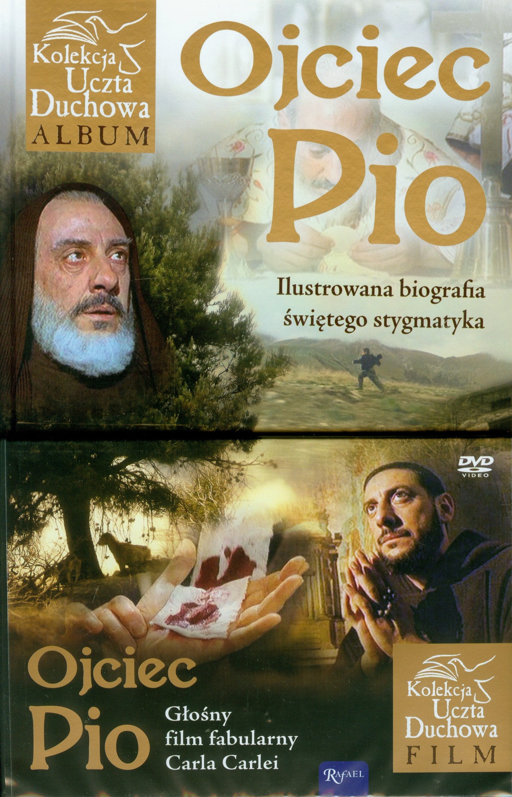 Ojciec Pio z płytą DVD: Ilustrowana biografia świętego stygmatyka Books