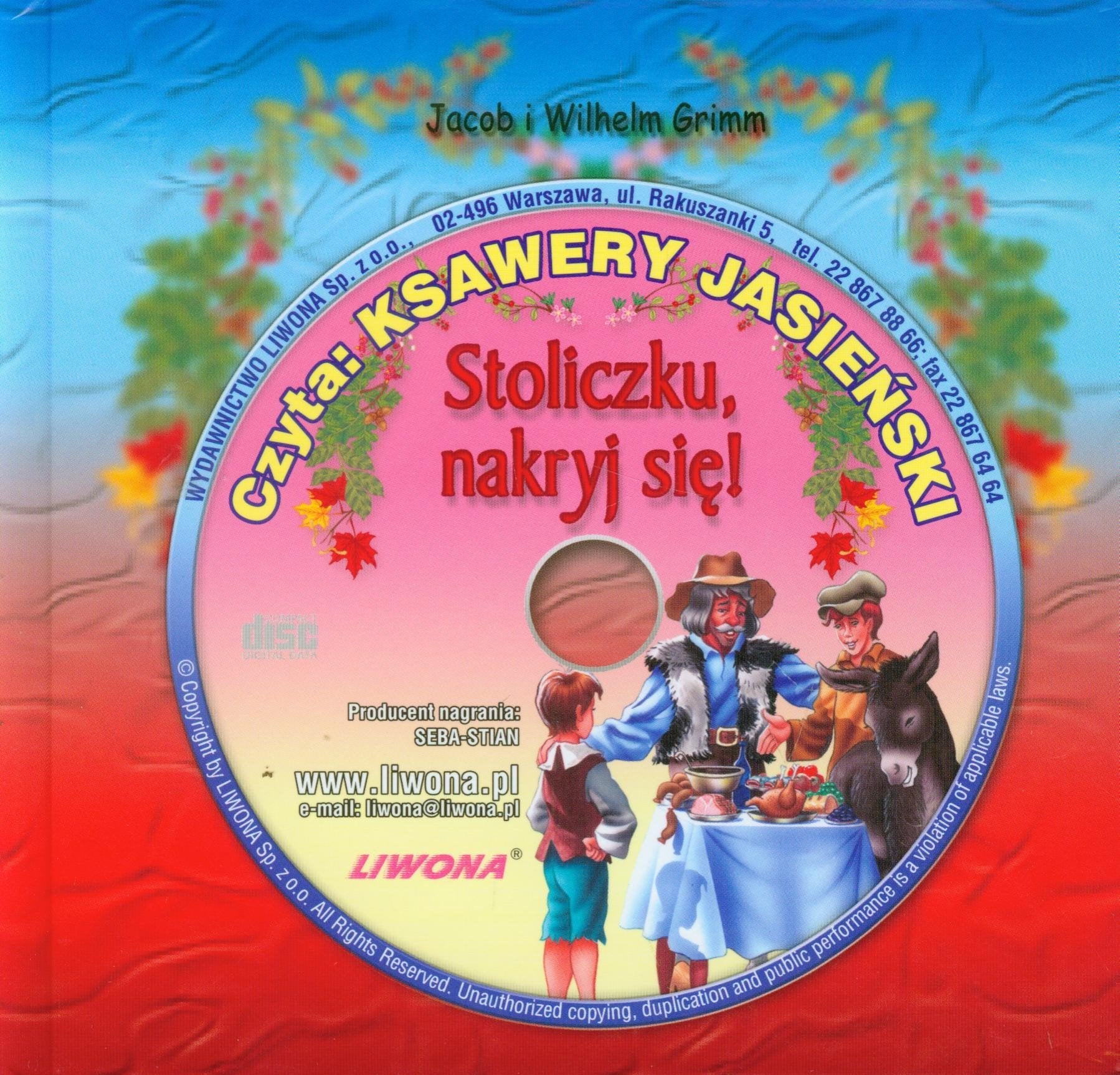 Stoliczku nakryj się Słuchowisko + CD Books