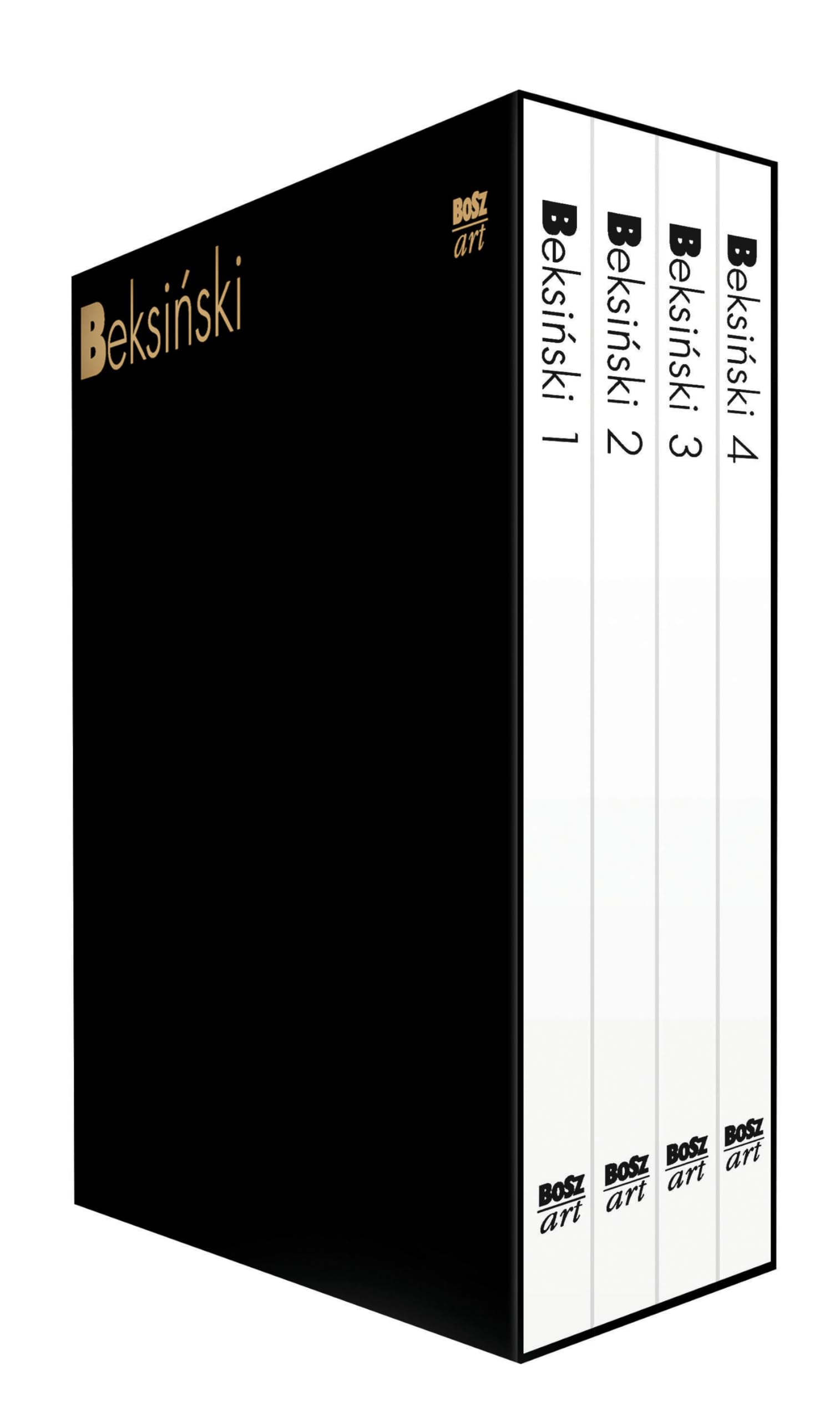 Beksiński 1-4: wydadnie miniaturowe w etui book