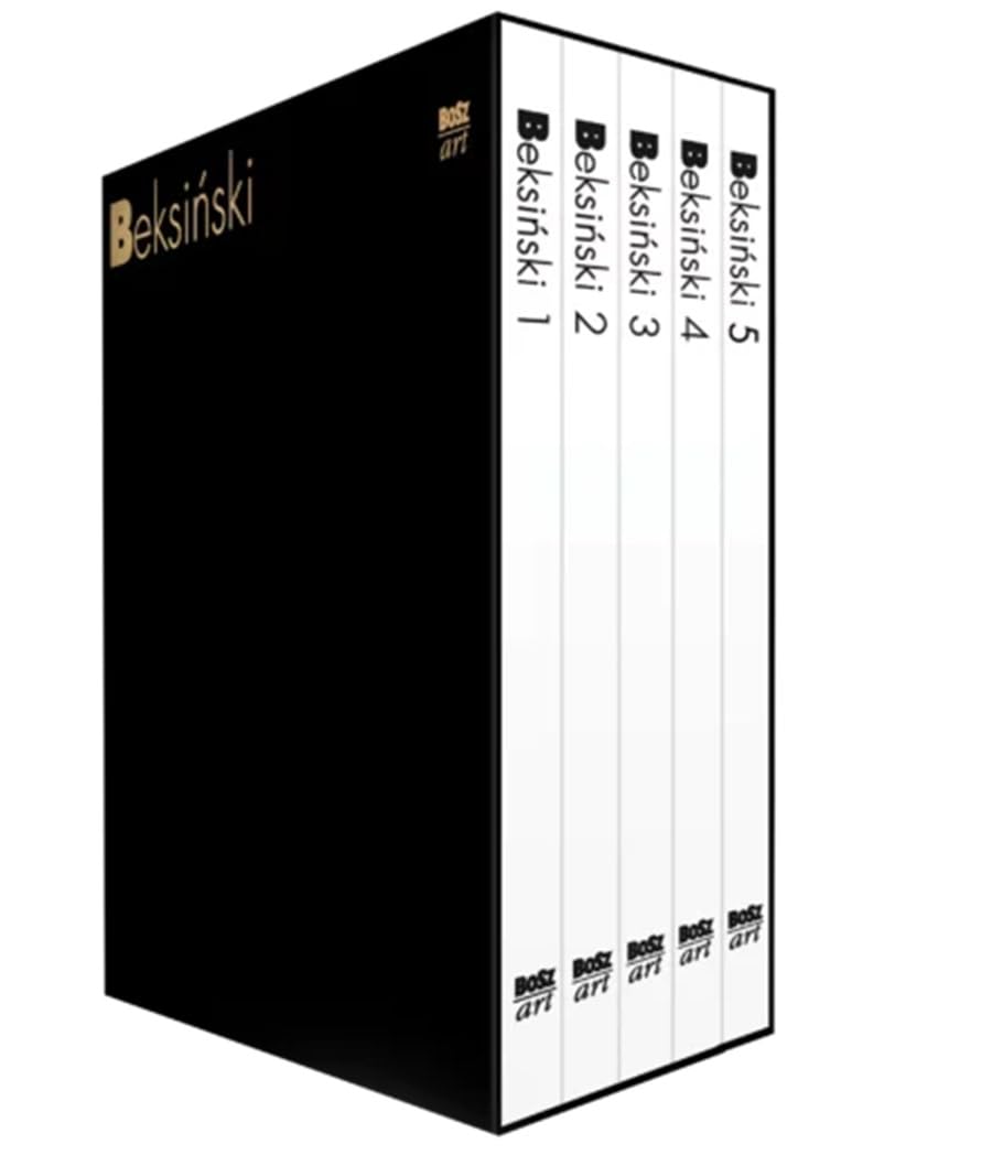 Beksiński 1-5 - miniatury w etui Books