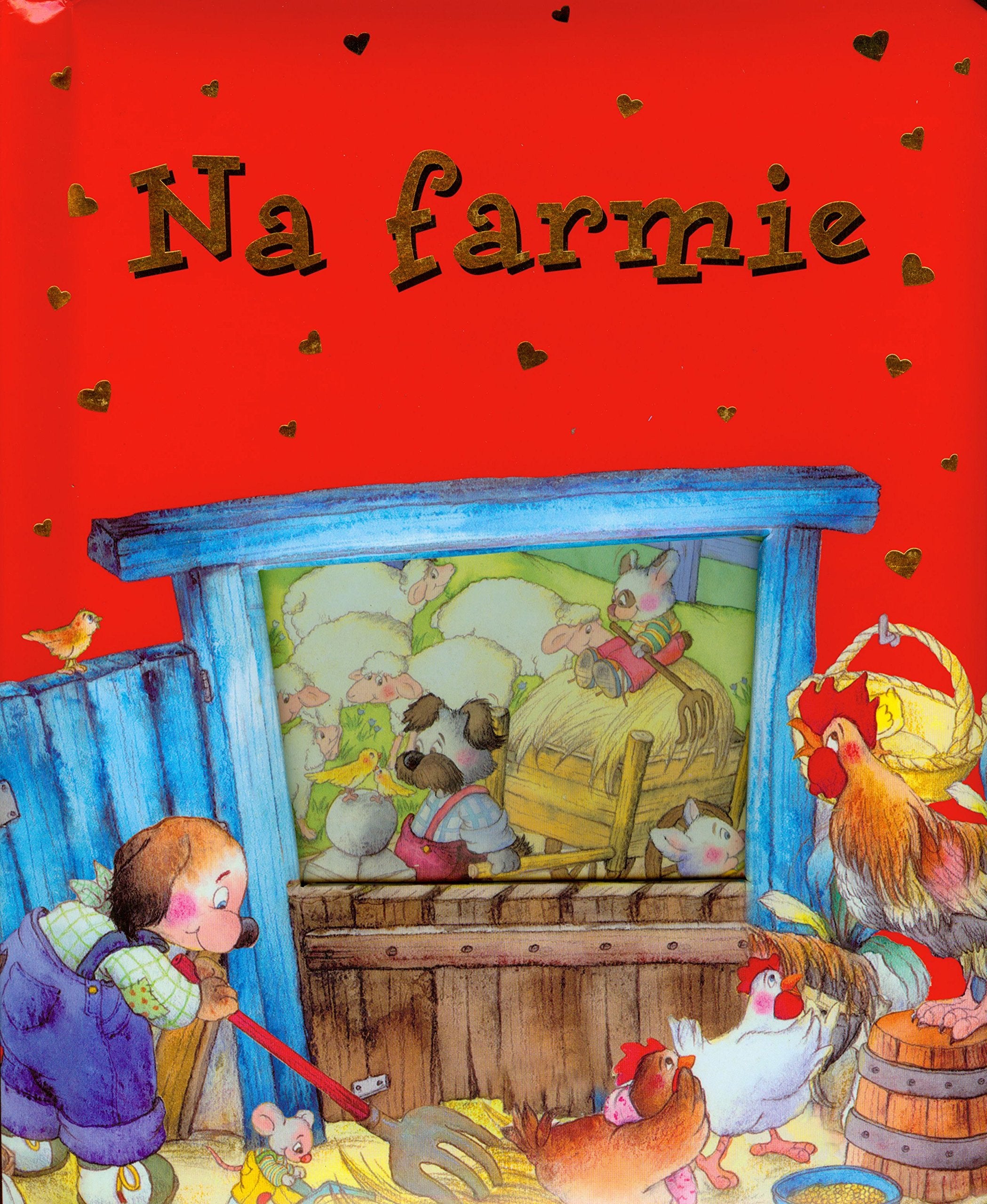 Na farmie Wielka księga z okienkiem Books