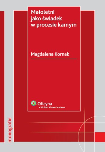 Maloletni jako swiadek w procesie karnym Books
