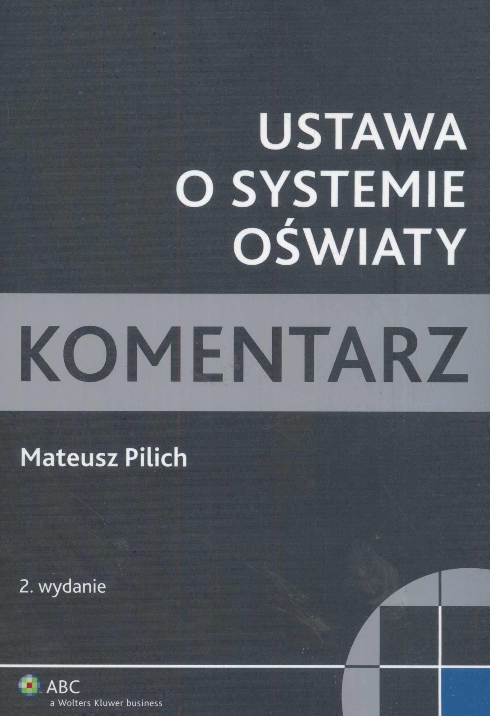 Ustawa o systemie oświaty Komentarz Books